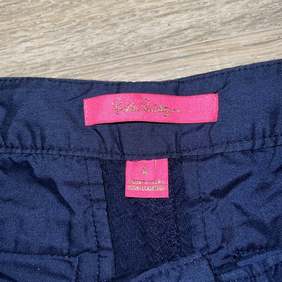 Lilly Pulitzer, navy blue shorts - Picture 3 of 3